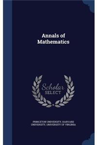 Annals of Mathematics