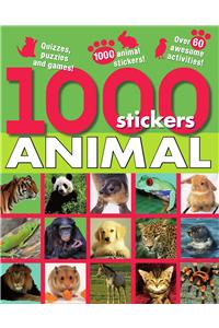 1000 Stickers: 1000 Animal Stickers