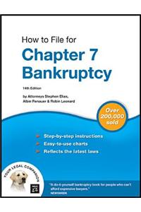 How to File for Chapter 7 Bankruptcy