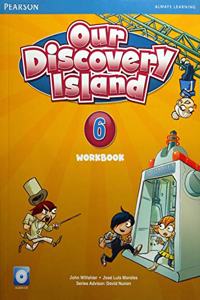 Our Discovery Island American Edition Workbook with Audio CD 6 Pack