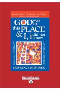 God was in this place & I, I did not know