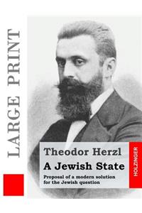 Jewish State (Large Print)