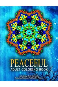 PEACEFUL ADULT COLORING BOOK - Vol.16