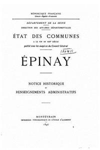 Etat des communes à la fin du XIXe siècle, Epinay