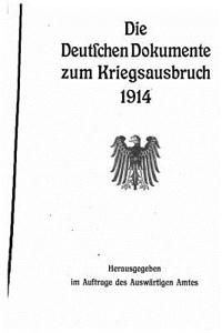 Deutschen Dokumente Zum Kriegsausbruch, 1914