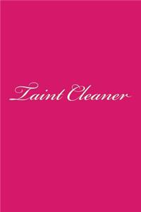 Taint Cleaner