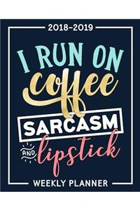 2018-2019 Weekly Planner