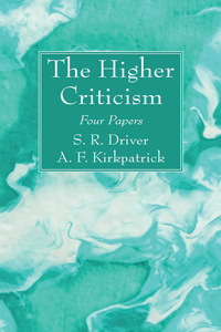 Higher Criticism