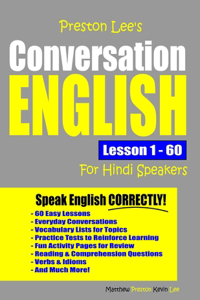 Preston Lee's Conversation English For Hindi Speakers Lesson 1 - 60