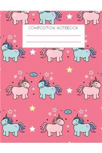 Unicorn Composition Notebook