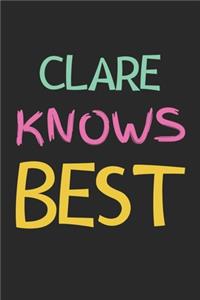 Clare Knows Best