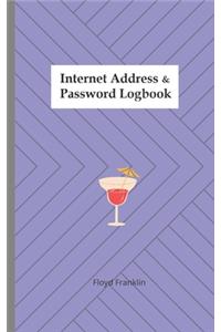 Internet Address & Password Logbook