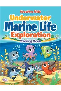 Underwater Marine Life Exploration Coloring Book