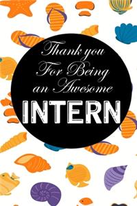 Thank You for Being An Awesome Intern