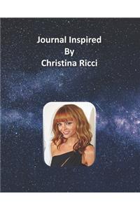 Journal Inspired by Christina Ricci