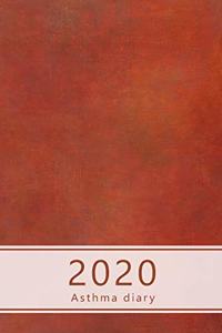2020 Asthma diary