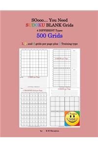 SOooo... You Need Sudoku Blank Grids
