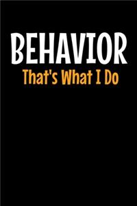 Behavior