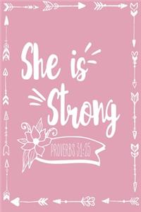 She Is Strong Proverbs 31