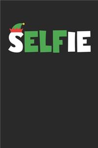 sELFie Notebook - Funny Elf Journal - Selfie Diary