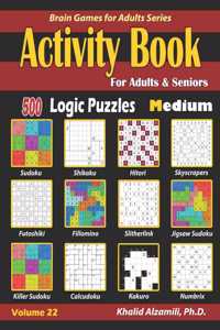 Activity Book for Adults & Seniors