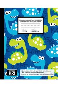 Primary Composition Notebook Handwriting Practice Paper