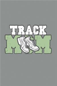 Track Mom: Dot Grid: 6 x 9 Journal