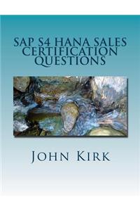SAP S4 HANA Sales Certification Questions