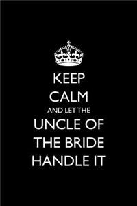 Keep Calm and Let the Uncle of the Bride Handle It