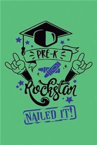 Pre-K Rockstar, Nailed it!