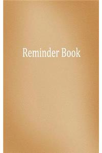 Reminder Book
