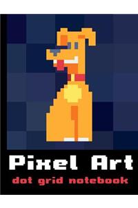 Pixel Art Dot Grid Notebook