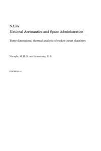 Three Dimensional Thermal Analysis of Rocket Thrust Chambers
