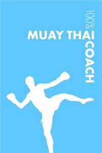 Womens Muay Thai Coach Notebook