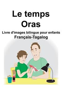 Français-Tagalog Le temps/Oras Livre d'images bilingue pour enfants