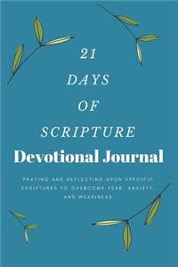 21 Days of Scripture Devotional Journal