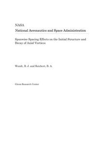 Spanwise Spacing Effects on the Initial Structure and Decay of Axial Vortices