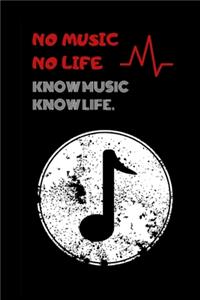 No Music No life Know Music Know Life.