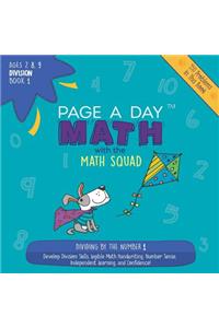 Page a Day Math Division Book 1: Dividing by 1