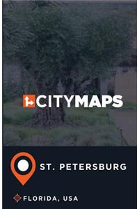 City Maps St. Petersburg Florida, USA
