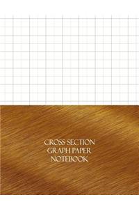 Cross Section Graph Paper Notebook