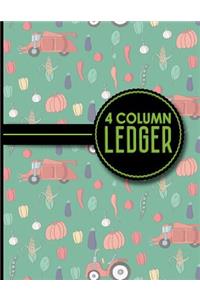 4 Column Ledger