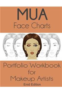 MUA Face Chart Workbook Enid Edition