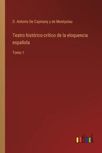 Teatro histórico-crítico de la eloquencia española