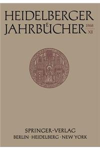 Heidelberger Jahrbücher
