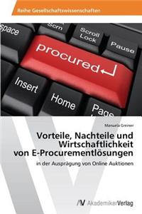 Vorteile, Nachteile und Wirtschaftlichkeit von E-Procurementlösungen