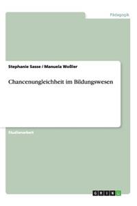 Chancenungleichheit Im Bildungswesen