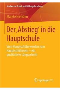 Der 'Abstieg' in Die Hauptschule