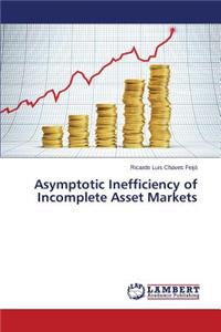 Asymptotic Inefficiency of Incomplete Asset Markets