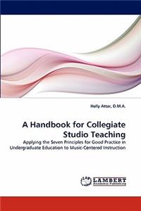 Handbook for Collegiate Studio Teaching